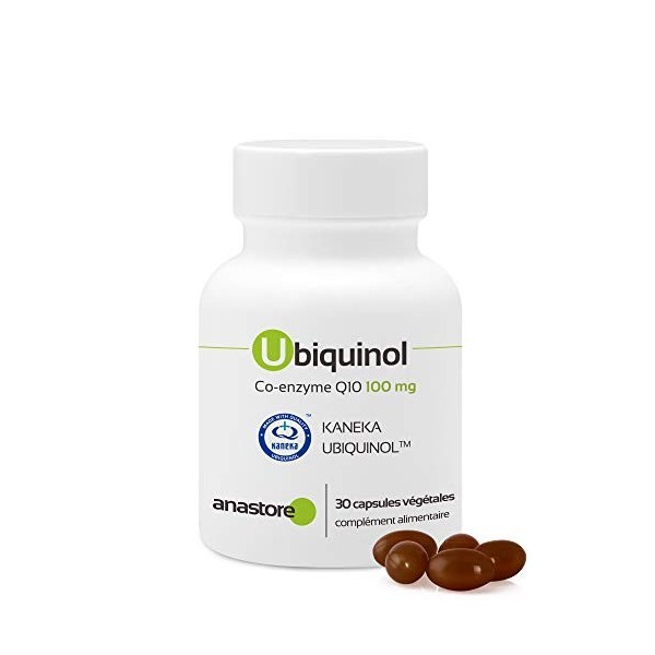 UBIQUINOL COENZYME Q10 * 100 mg / 30 capsules * Antioxydants