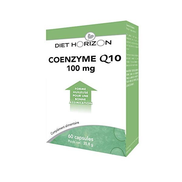 Coenzyme Q10 60 Capsules 100mg Diet Horizon