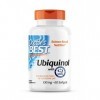 Doctors Best, Ubiquinol avec Kaneka, Coenzyme Q10, 100 mg, 60 Capsules molles, Hautement Dosé, Testé en Laboratoire, Sans So