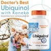 Doctors Best, Ubiquinol avec Kaneka, Coenzyme Q10, 100 mg, 60 Capsules molles, Hautement Dosé, Testé en Laboratoire, Sans So