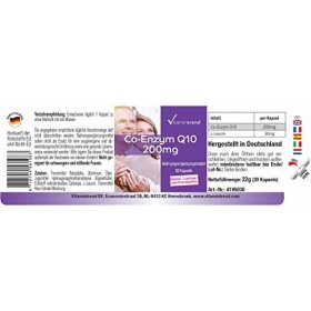 Coenzyme Q10 200 mg - 30 gélules, hautement dosé, végan | Vitamintrend®