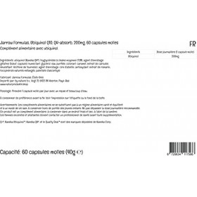 Jarrow Formulas, Ubiquinol QH-Absorb Coenzyme Q10 Actif , 200mg, Hautement Dosé, 60 Capsules molles, Testé en Laboratoire, S