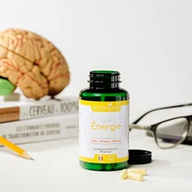 Biophénix Energie 90 gélules - Complément alimentaire 100% naturel - D-Sérine, Adénosine triphosphate ATP et Coenzyme Q10 -