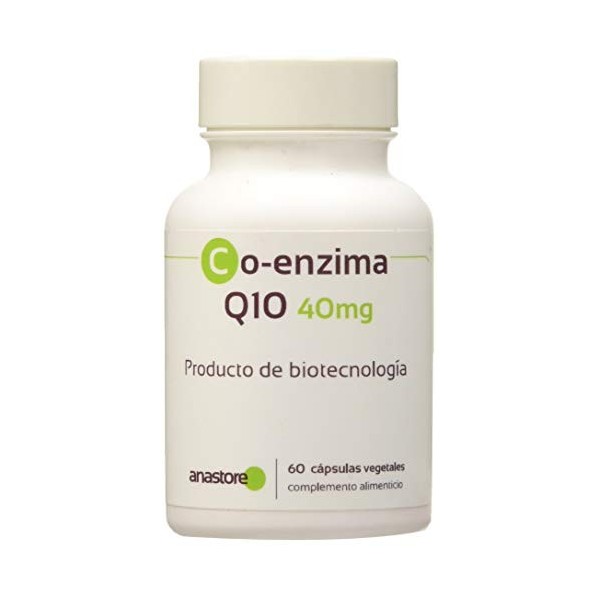 Co-Enzyme Q10 * 40 mg / 60 gélules * Pureté garantie obtenue par fermentation naturelle * Circulation, Cerveau, Immunitaire