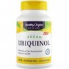 Healthy Origins, Vegan Ubiquinol avec Kaneka QH, 100mg, Hautement Dosé, 60 Capsules molles végétaliennes, Testé en Laboratoir