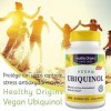 Healthy Origins, Vegan Ubiquinol avec Kaneka QH, 100mg, Hautement Dosé, 60 Capsules molles végétaliennes, Testé en Laboratoir