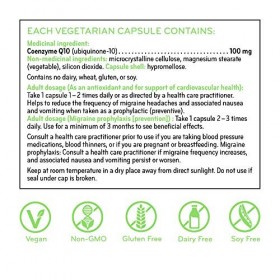 SISU Co Q10 100 mg 100 VC