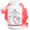 RIZ ROUGE et COENZYME Q10 | 60 capsules | riz rouge fermenté | pour votre COEUR et cholestérol | avec vitamine Q | Produit it