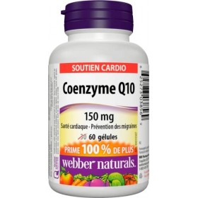 Webber Naturals Coenzyme Q10 150 mg 60 Softgels