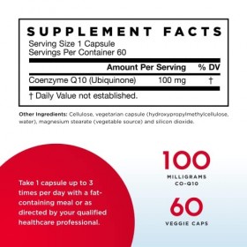 Jarrow Formulas - Co-Q10 100 mg - 60 Capsules