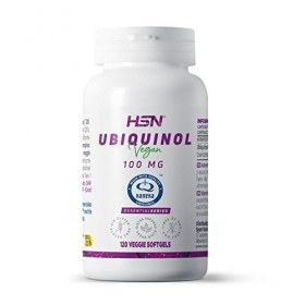 HSN Ubiquinol | 100mg | Forme réduite de la coenzyme Q10 | Biodisponibilité accrue | Sans OGM, végétalien, sans gluten, sans 