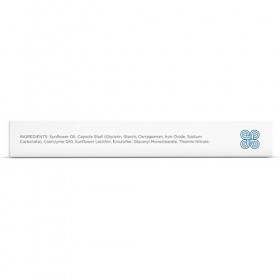 Co-enzyme Q10 100 mg de Healthspan| 60 gélules | Ajout de vitamine B1 | Santé cardiaque et métabolisme énergétique | Base dh