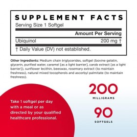 Jarrow Formulas Ubiquinol QH-absorb, 200mg - 90 softgels