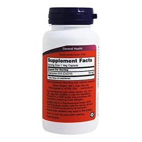 NOW Foods - CoQ10 Cardiovascular Health 30 mg. - 60 Vegetarian Capsules