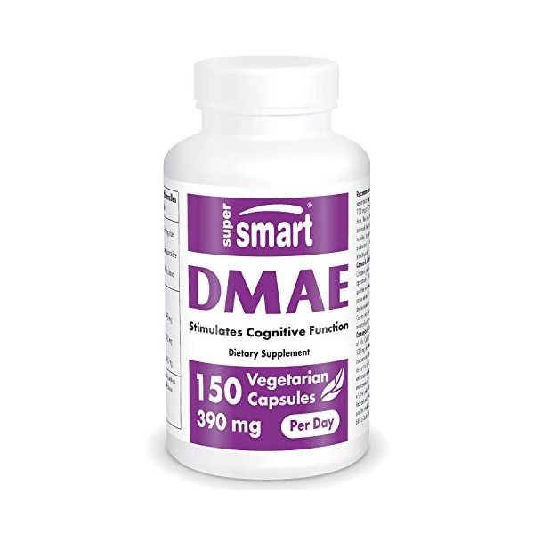 DMAE - Contribue à Améliorer les Fonctions Cognitives - Mémoire, Concentration et Apprentissage - Aide à Lutter Contre les Tr