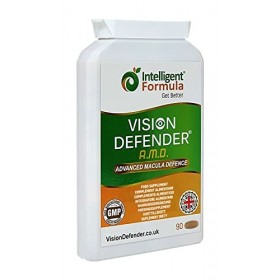 AREDS2 VISION DEFENDER AMD Supplément: lutéine, zéaxanthine, zinc, vitamine E - Formule AREDS 2 vitamines oculaires, minéraux