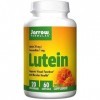 Jarrow Formulas, Lutein, 20mg, avec Zéaxanthine, 60 Capsules molles, Testé en Laboratoire, Sans Gluten, Sans Soja, Sans OGM