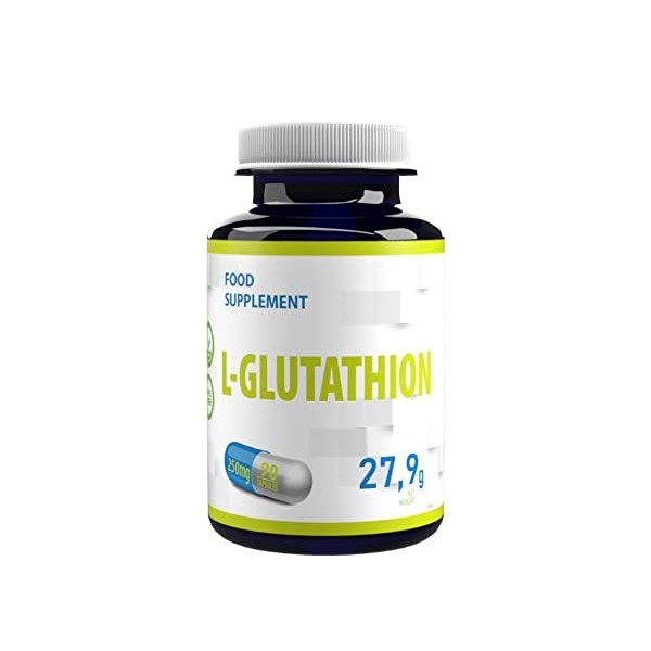 L-Glutathion 250mg 90 Végétalien Gélules Eclaircissant Peau Blanchissant Pilules Réduire Les Taches Noires Puissants Peau Bra