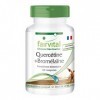 Fairvital | Quercétine plus Bromélaïne - 120 Comprimés - Végan - Effet synergique - Dosage sûr Curcuma