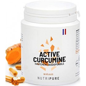 Active Curcumine 100% pure Cavacurmin® • Antioxydant & anti inflammatoire naturel • Hydrosoluble : biodisponibilité 39X sans ...