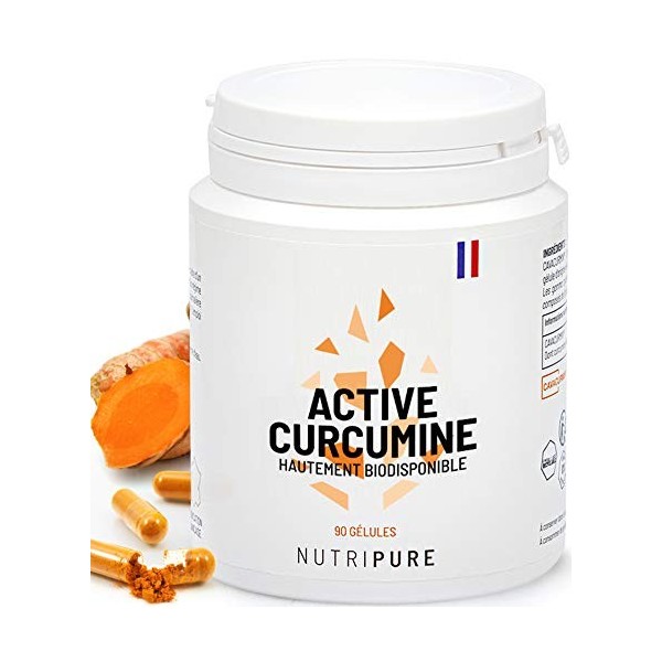 Active Curcumine 100% pure Cavacurmin® • Antioxydant & anti inflammatoire naturel • Hydrosoluble : biodisponibilité 39X sans ...