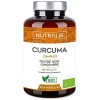 CURCUMA BIO Gélules - Pipérine et Curcumine - 1300mg Haute Dose - Poivre Noir et Gingembre - 120 Gélules Organic Turmeric Bla