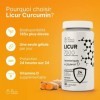 Curcumine liquide avec vitamine D NovaSOL® | Biodisponibilité 185x supérieure sans pipérine | 1 gélule par jour | correspond 