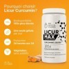 Curcumine liquide NovaSOL® | Biodisponibilité 185x plus élevée sans pipérine | 1 gélule par jour | correspond à 6600mg dextr ...