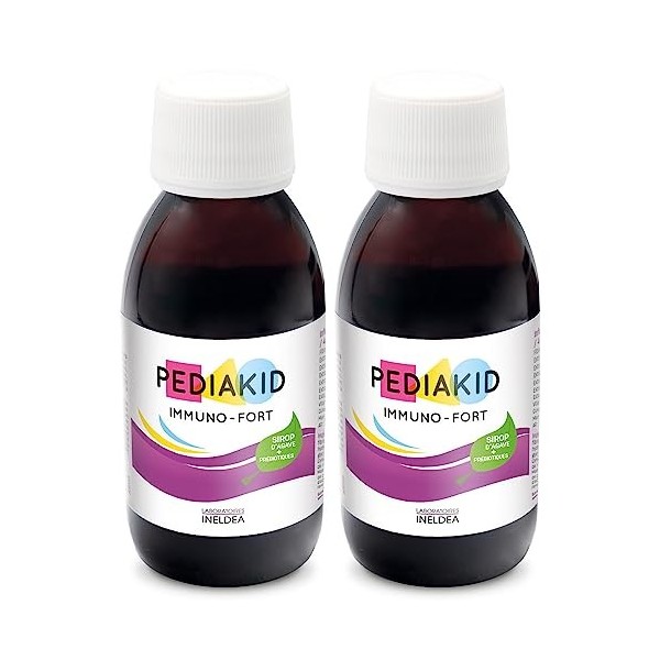 PEDIAKID - Complément Alimentaire Naturel Pediakid Immuno-Fort - Formule Exclusive au Sirop dAgave - Aide à Soutenir les Déf ...