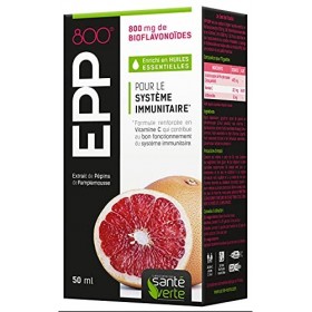 SANTE VERTE - Extrait de pépins de pamplemousse - EPP 800+ - 50ML Curcuma