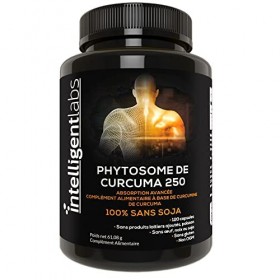 Intelligent Labs Meriva Phytosome de Curcumine 250 MG | Supplément de curcumine de curcuma à absorption avancée 2900% mieux ...