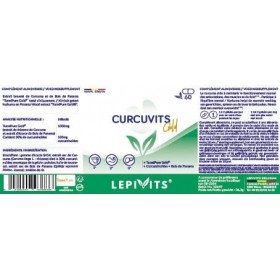 Curcuvits Gold | Curcuma biodisponible assimilation x342 - Curcumine Brevetée 500mg | Anti-inflammatoire naturel - Articulati...