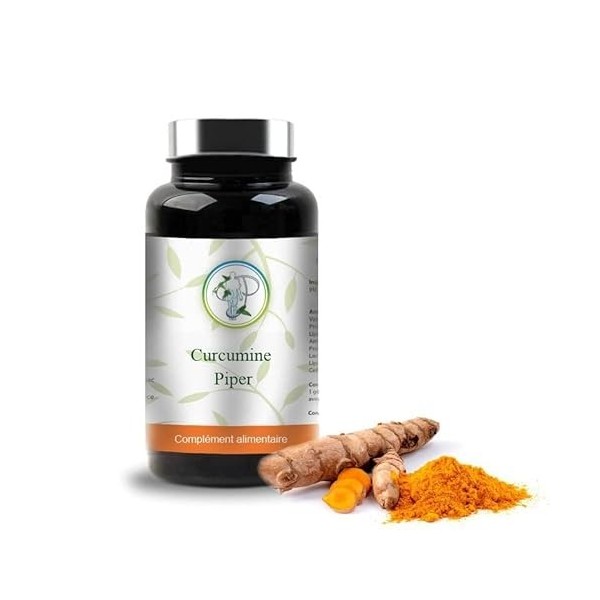 Planticinal Curcumine Piper - Détoxification cellulaire - 1 pot Curcuma