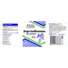 Soja Isoflavones 80% Extrait 120 Gélules