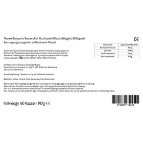 PremiumVital, Thorne Research, ResveraCel, Trans-Resveratrol, 60 Capsules végétaliennes, avec Pilulier Pratique, Testé en Lab