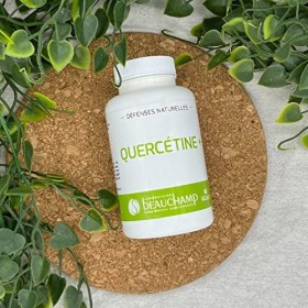 Laboratoire Beauchamp - Complément alimentaire QUERCETINE + - 60 gélules - Maintient les défenses naturelles - Association av