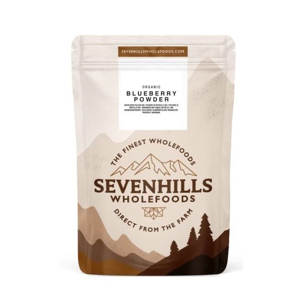 Sevenhills Wholefoods Poudre De Myrtille Bio 100g