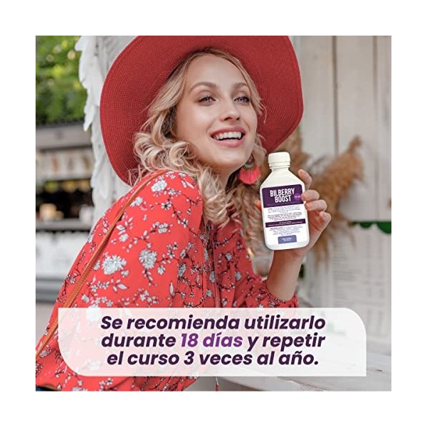 Bilberry Strong Extract - Bilberry Boost - Suppléments végétaliens doux pour les femmes et les hommes - Supplément liquide de