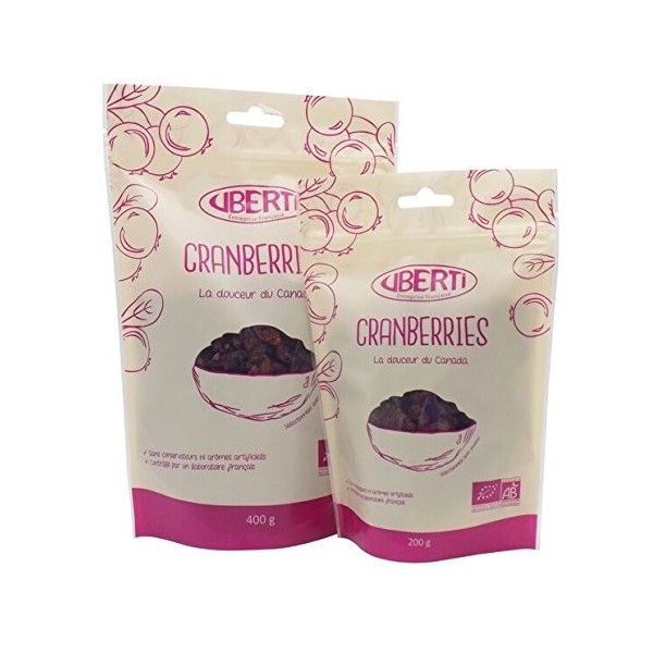 Uberti Cranberries AB Canneberges Oligo-Elément 200 g