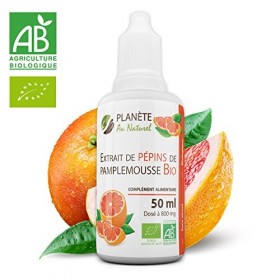 Planète au Naturel - Extrait de Pépins de Pamplemousse Bio - 50ml