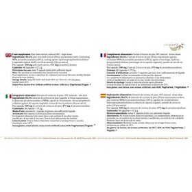 Vita World Pack de 3 Extrait d’écorce de pin 500 mg d’OPC proanthocyanidines oligomères à haute dose 3 x 60 capsules Made in 