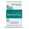 Resvératrol GRANIONS | Complément alimentaire anti âge | Trans resveratrol 200mg avec Selenium + Renouée du japon | Anti age,