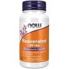 Now Food, Resveratrol, 50mg, 60 Capsules végétaliennes, Testé en Laboratoire, Végétarien, Sans Soja, Sans Gluten, Sans OGM