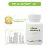 Trans-Resvératrol * 60 capsules végétales * Antioxydant avec forte capacité d’absorption * Anti-vieillissement + Santé Cardio