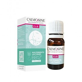 Calmosine Microbiotique CLQ - Complément Alimentaire Bébé - Préserve léquilibre de la flore - Flacon Compte-Gouttes - 8 ml