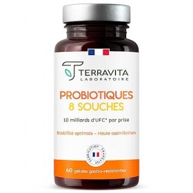 Probiotique Flore Intestinale et Intime | 8 Souches Actives Micro-encapsulées | Avec Lactobacillus Rhamnosus et Acidophilus |