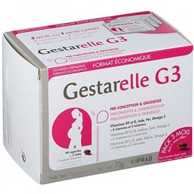 Laboratoires IPRAD Gestarelle G3+ Grossesse 90 Capsules