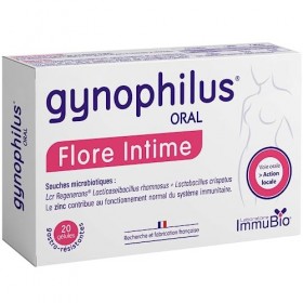 Gynophilus Oral - Probiotiques pour la Flore Intime - 20 gélules gastrorésistantes