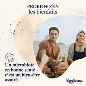 Probio+ ZEN - Probiotique Anti Stress et Anxiété à base de Ferments Lactiques - 50 Milliards UFC/jour pour retrouver la Sérén
