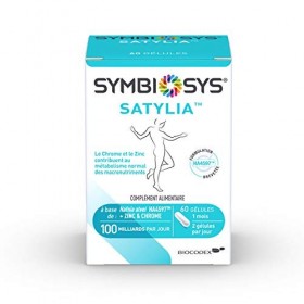 Satylia Perte de poids 60 gélules Chrome et Zinc Symbiosys